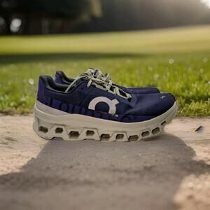 On Cloud Running Cloudmonster Men's  Shoes Acai Aloe US 9.5 Comfortable Designer